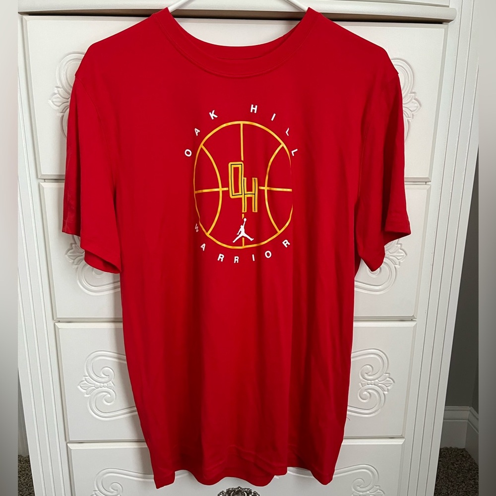 Oak Hill Academy Jordan Nike Red Large